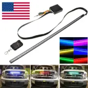 22" 7-Color LED Knight Rider Scanner Lighting Strip Kit w/ Remote Control