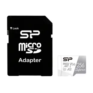 SP 廣穎 MicroSD U3 A2 V30 256G 記憶卡 含轉卡 Micro SDXC 4K