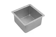 Anodised Square Deep Cake Pan (Silver) - 15x10cm