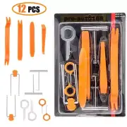 12PCS Plastic Trim Removal Pry Tool Set for Car Radio Panel Door Dash Fasteners (for: Fiat)