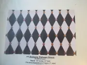 HARLEQUIN WALLPAPER 393 Jan Dressler Laser-cut PROFESSIONAL Mylar Wall Stencil