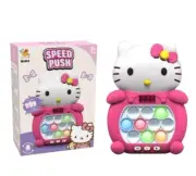 Hello Kitty Pop Push it Game Controller Sensory Fidget Toy Battery Whack Mole