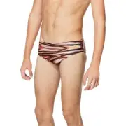 Speedo Men's Swimsuit Brief ProLT Printed Team Colors Size: M NWT