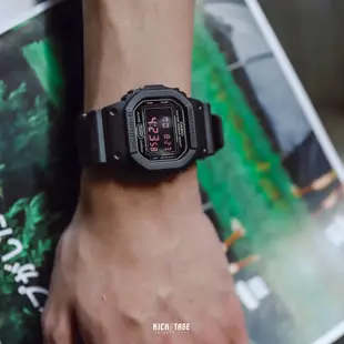 CASIO DW-5600MS-1HDR 霧黑 軍事經典 電子錶 防水 卡西歐 手錶【DW5600MS1DR】