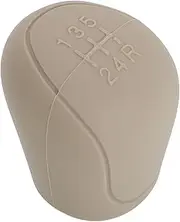 OHPHCALL Car Gear Cover Cars Automotive Shift Knob Cover Knob Covers Manual Shift Stick Cover Car Interior Decoration Gear Shift Pedal Gear Shift Protector Gear Protector Beige