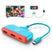 Switch Dock for Nintendo, Switch Docking Station for TV, Type C to 4K HDMI Hu...