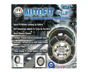 Autotecnica Snow Chain Kit for 4x4 4WD SUV 305/70 315/75 X 16 All Terrain Tyre C