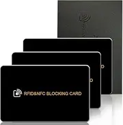 [AYAIM] 3-5-7 Pack RFID Blocking Card, Protection Entire Wallet Shield, Credit Card Protector NFC Bank Debit Blocker, Identity Theft Prevention for Passport Travel Security, Perfectly Fits in Purse