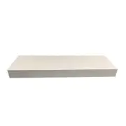 Rok Hardware Single Piece Floating Kitchen Shelf, 36 Inch Length, White Oak