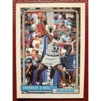 在飛比找蝦皮購物優惠-籃球卡 1992topps 俠客歐尼爾 Shaquille 