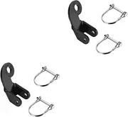 BESPORTBLE Sets Bike Trailer Hitch Bike Trailer Connector Complete Kit Hitch Arm Connector User-friendly Enhance Your Riding Experience