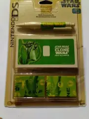 Nintendo DS Star Wars Clone Wars Jedi Alliance Battle Accessories Kit Game New