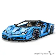 CaDA C61041W 3842PCS Master Series Moc Supercar 1:8 - Lamborghini Cent