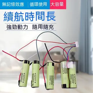 【臺灣優選】適用伊萊剋斯吸塵器ZB3012 3013 3011 APOPI1進口鋰電池18v配件 BSLF