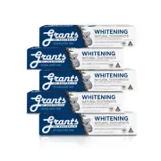 5x Grants Natural Teeth Whitening Toothpaste 110g Deep Clean Oral Mint Fast Ship