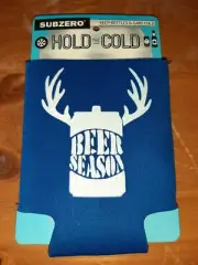 Sub-Zero can Koozie with heat Transfer vinyl decal