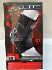 MCDAVID 4197 Elite Bio-Logix Ankle Brace (Left XS/S) Level 3 Support * Read