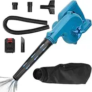 Battery Leaves Blower | Handheld Cordless Auto Dust Blower,Multi-Purpose Small Blowing Aircraft for Home Gardens, Garages, Terraces, and Other Small Areas of Space