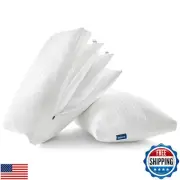 Bedsure Fluffy Adjustable Layer Bed Pillows for Sleeping Queen Size, Set of 2