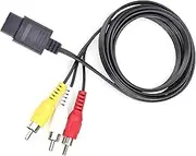 CHICHIYANG 1.8M AV to TV Composite Audio Video TV Cord for Nintendo 64/ Super Famicom Console HDMI Adapter