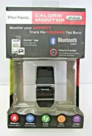 Perfect Pro Calorie Monitor Activity Tracker NEW Bluetooth Smart Free Phone App