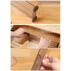 Drawer Divider Expandable Transparent Drawers Separators Organizer For Bedroo GE