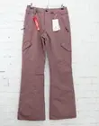 Volcom Bridger Insulated Snowboard Pants, Women's Small, Rosewood New