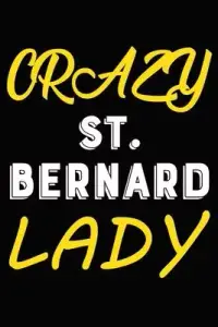 在飛比找博客來優惠-Crazy St. Bernard Lady: Blank 