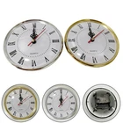 DIY Clock Projects Roman Numeral Quartz Clock Insert Gold/Silver Upgrade