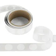 10-Pack NTAG215 NFC Stickers – 25mm Round, Blank White NFC Tags