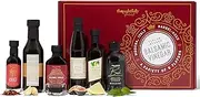 Thoughtfully Gourmet, Balsamic Vinegar Gift Set, Flavours Include Fig, Chili, Garlic and More, IGP Certified, Crafted in Modena, Italy, Halal Certified, Pack of 6