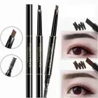 Brow Enhancer Tint Eyebrow Pencil Brush Eye Makeup Double Head Women Beauty AU