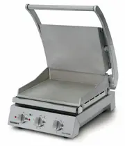 Roband Grill Station 6 slice, smooth plates - Commercial Sandwich Presses (RB-GSA610S) - GSA610S-RB
