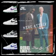 Nike Attack / QS SP OG John McEnroe Travis Scott Men Casual Sneakers Pick 1