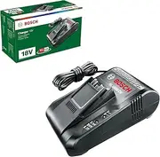 Bosch Home & Garden 18V Lithium-Ion Battery 8Ah Super Fast Charger AL1880CV Compatible with Bosch Green DIY Bosch POWER FOR ALL Batteries