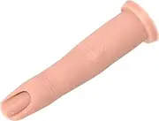 Gogogmee Silicone Manicure Practice Finger Model High Simulation Fake Nail Art Finger for Nail Art Training