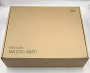 Cisco MerakiI MS225-48FP-HW A90-58000-C Ethernet Switch New Sealed