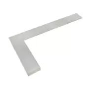 10" (250mm) Engineers Tri Square Set Square Right Angle Straight Edge Steel SIL