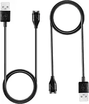 TenCloud 2-Pack Chargers intended for Garmin Instinct 2 Solar/Instinct Tactical Charging Cable 3.3FT intended for Instinct 2S
