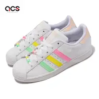 在飛比找Yahoo奇摩購物中心優惠-adidas 休閒鞋 Superstar J 大童鞋 女鞋 