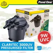 Pond One ClariTec 3000UV Pressurised Filter with 9W UVC (93044)