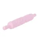 (HeartShape)Fondant Rolling Pin Plastic Embossed Roller For Cookies New