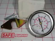 McDaniel Controls T8SUK-1/8 Vacuum Gauge 30"-0Hg/100-kPa Panel Mnt Cntr Bk U D33