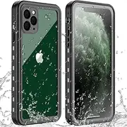 AICase iPhone 11 Pro Max Waterproof Case [Dustproof] [Waterproof] [Shockproof] IP68 Certified Fully Sealed Waterproof Mobile Phone Case for iPhone 11 Pro Max