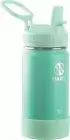 Kids 14 oz Vacuum Insulated Stainless Steel Water Bottle with Straw Lid