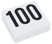 ROY TN 1 100 -Royal Industries Number 1-100 Plastic Number Card Set, Plastic,...