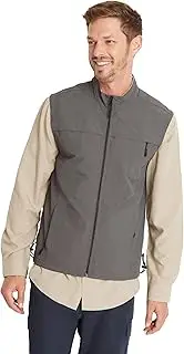 [rivers] MENS - Vest - All Season - Grey - Gilet/Jacket - Sleeveless - Solid Charcoal - Regular Fit - Length Regular - Office Wear - Work Clothes