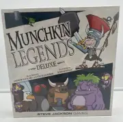 MUNCHKIN LEGENDS DELUXE SET SEALED STEVE JACKSON GAMES
