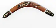 Hand Crafted and Hand Painted Australian Made 29cm Throwing Boomerang (Kangaroo)