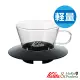 【Kalita】155系列 蛋糕型玻璃濾杯(經典黑)